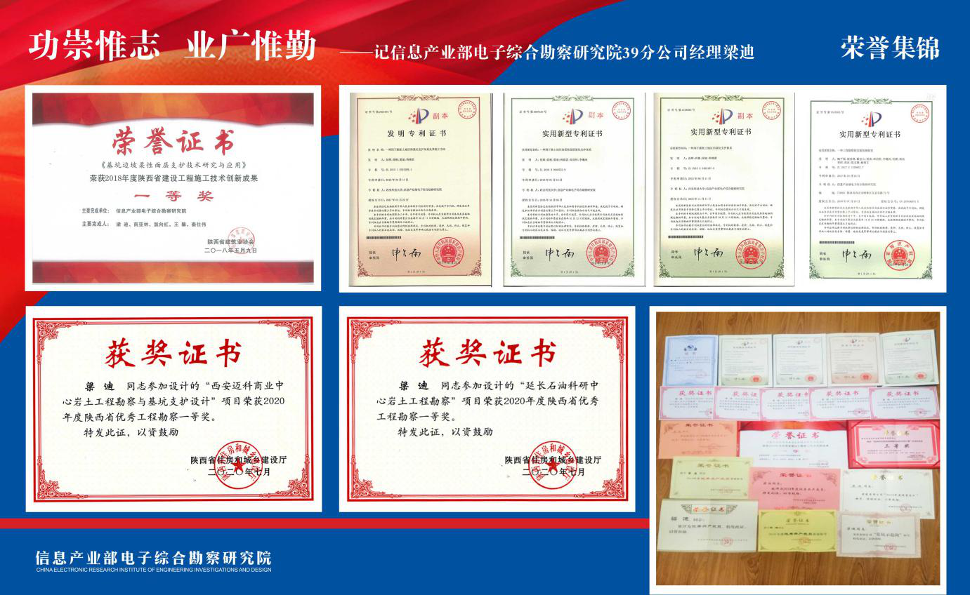 功崇惟志   業廣惟勤——記信息產業部電子綜合勘察研究院39分公司經理梁迪