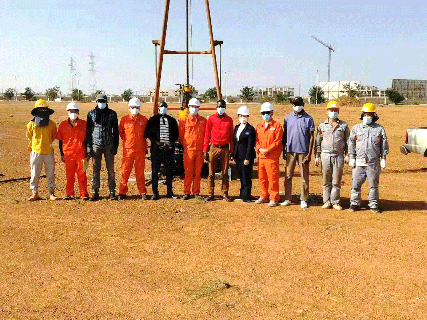 塞內加爾加姆尼亞久工業園Ⅱ期工程 勘察項目正式開工