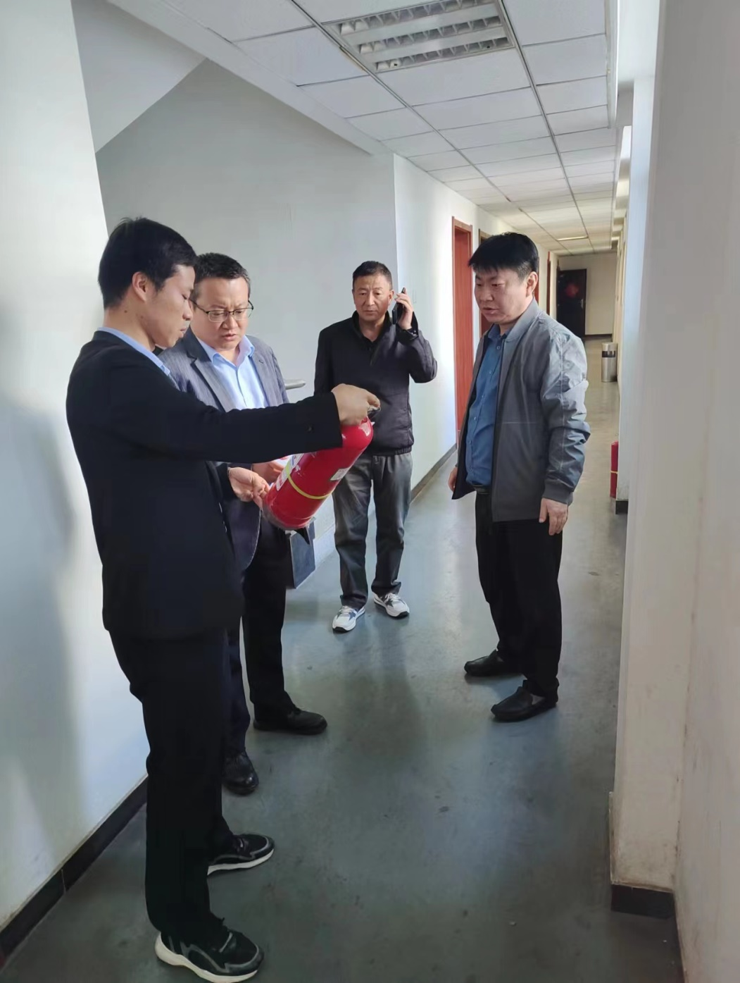 電勘院開展節前安全生產、消防安全檢查及隱患排查